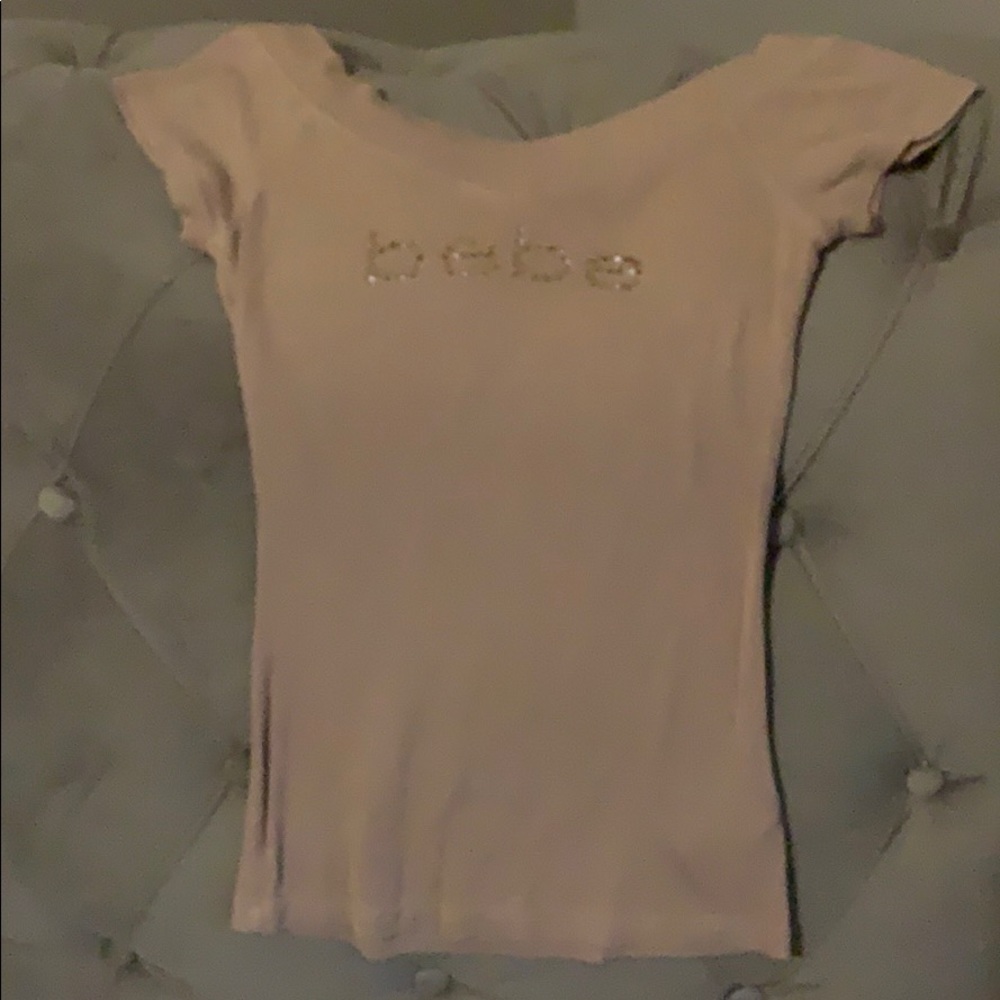 Bebe knit T-shirt